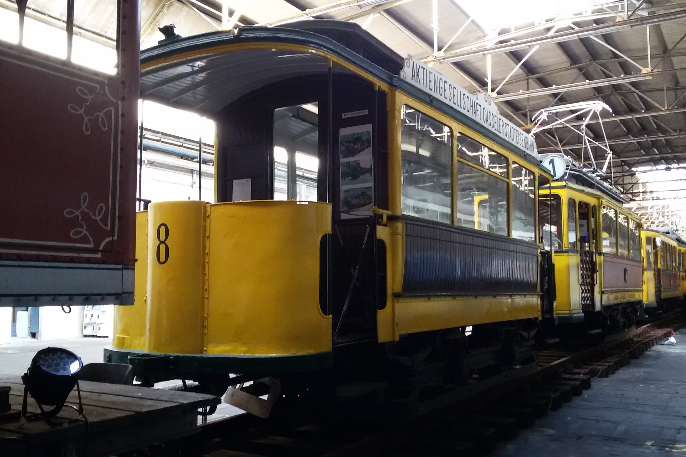 Pferdebahnwagen 8 Technikmuseum